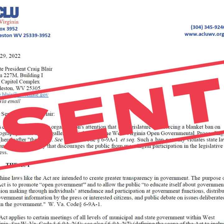 Sent Stamped over Demand Letter to Senate President Blair