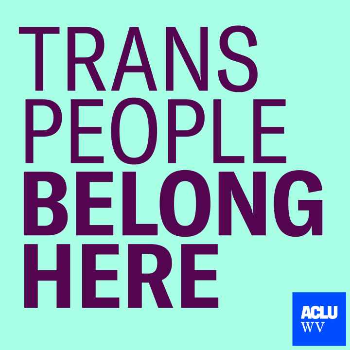 Trans People Belong Here 