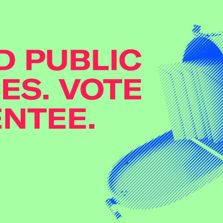 Avoid public spaces. Vote Absentee. 